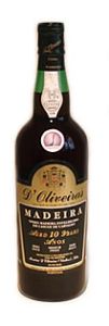 D Oliveira 10 Year Old Medium/Dry Madeira