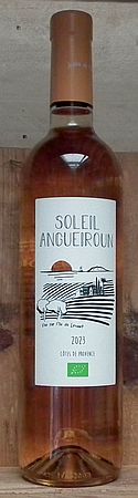 Soleil Angueiroun  Cotes de Provence. Chateau L' Angueiroun